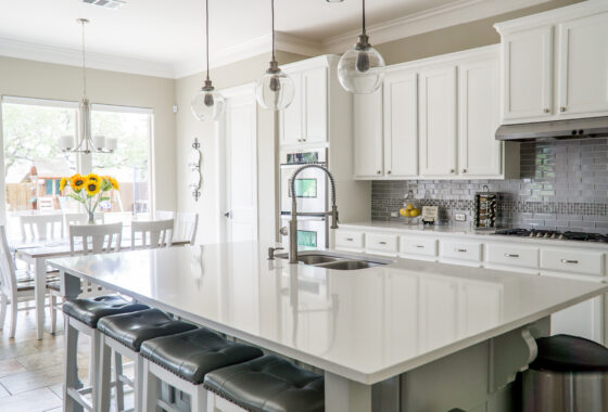 new construction kitchen