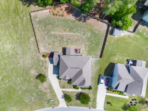 Drone Shot Back Yard